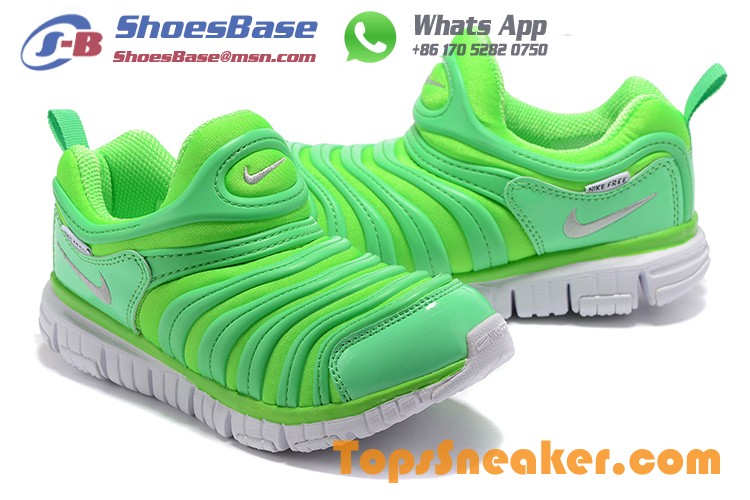 nike dynamo free price, ... Wholesale Price New Kids Nike Dynamo Free 343738-307 Green White Fad Sneaker ...